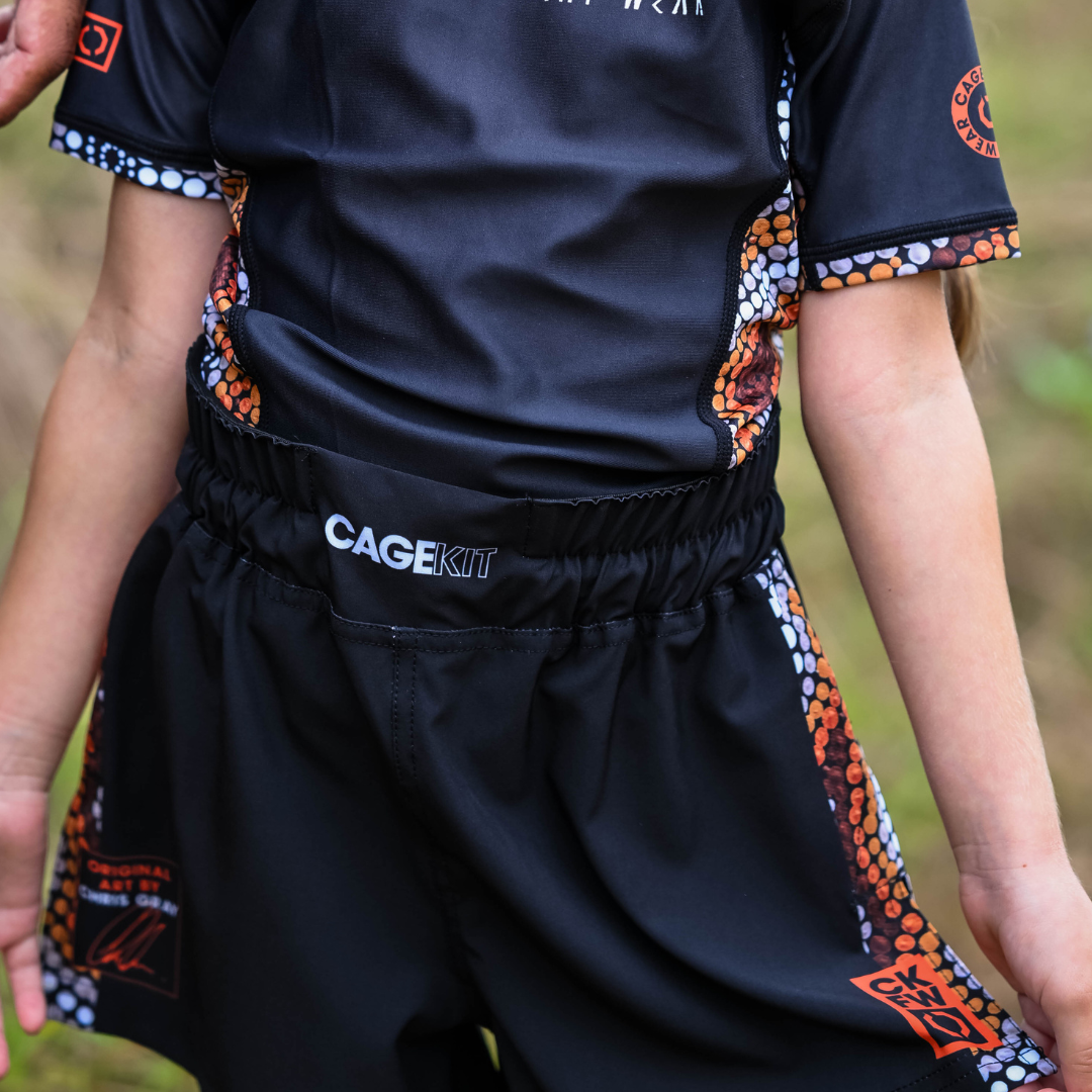 Connection to Country | KIDS | Hybrid MMA Shorts