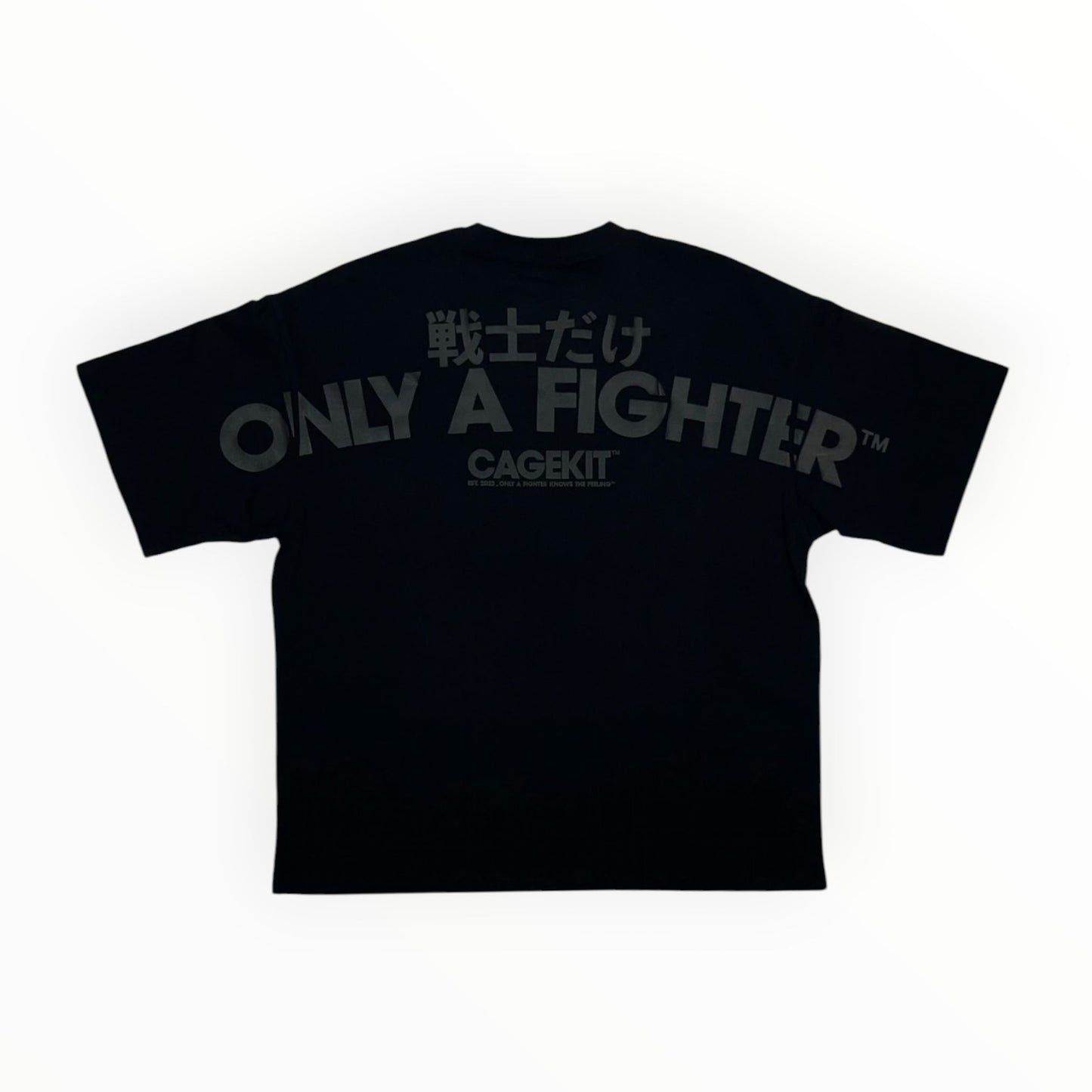 Black on Black | Heavy Oversized Tee