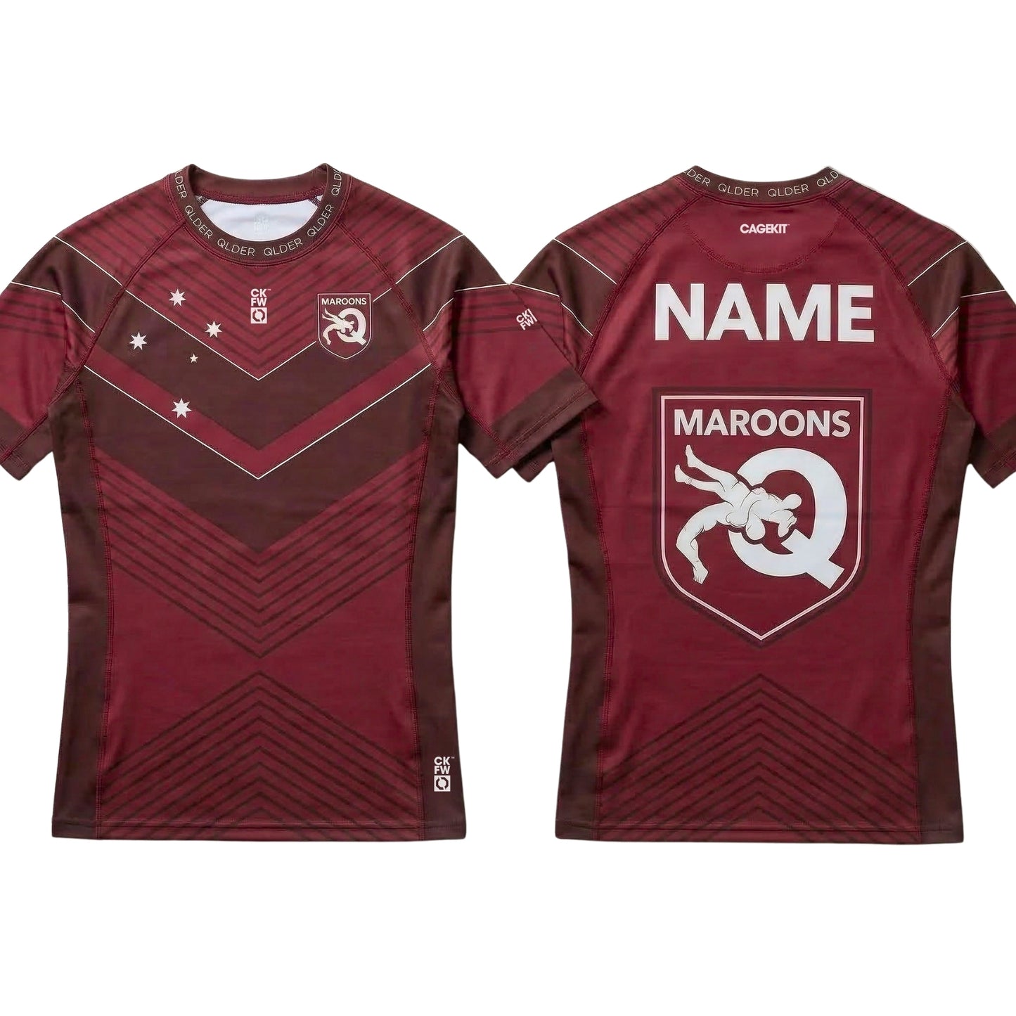 State of Origin - Personalised | Rash Guards (PRE-ORDER)