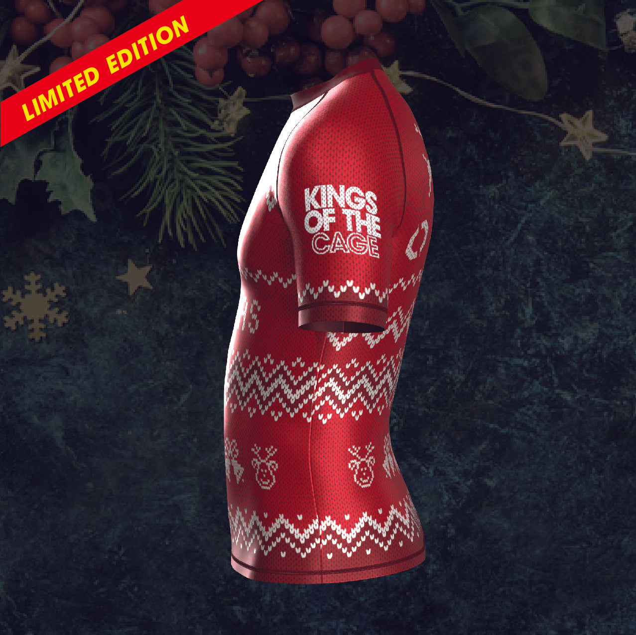 UGLY SWEATER RASH GUARD Limited Edition – Cage Kit Australia