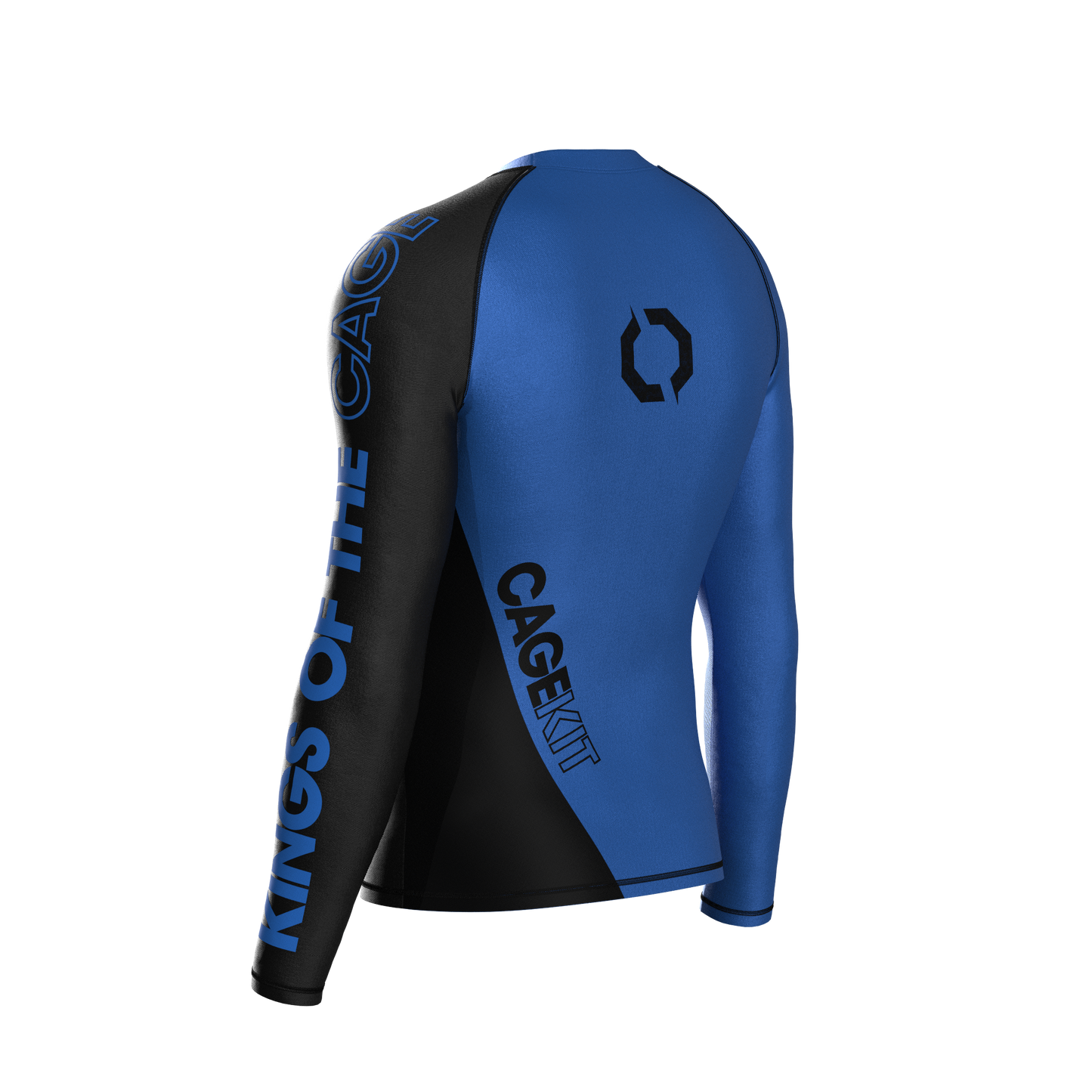 BLOCKA RANKED BLUE RASH GUARDS