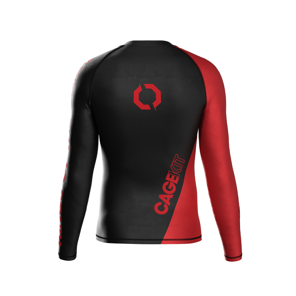 BLOCKA | Black Belt | Rash Guard – Cage Kit Fight Wear