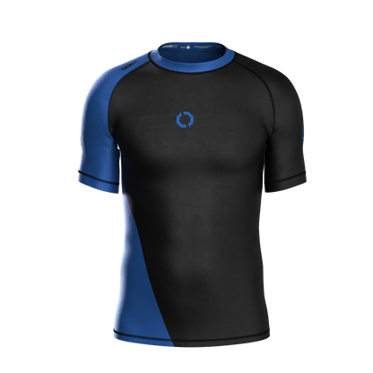 BLOCKA RANKED BLUE RASH GUARDS