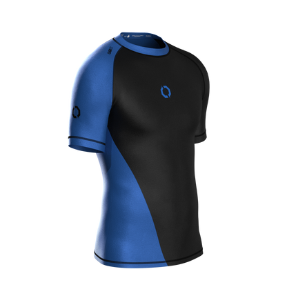 BLOCKA RANKED BLUE RASH GUARDS