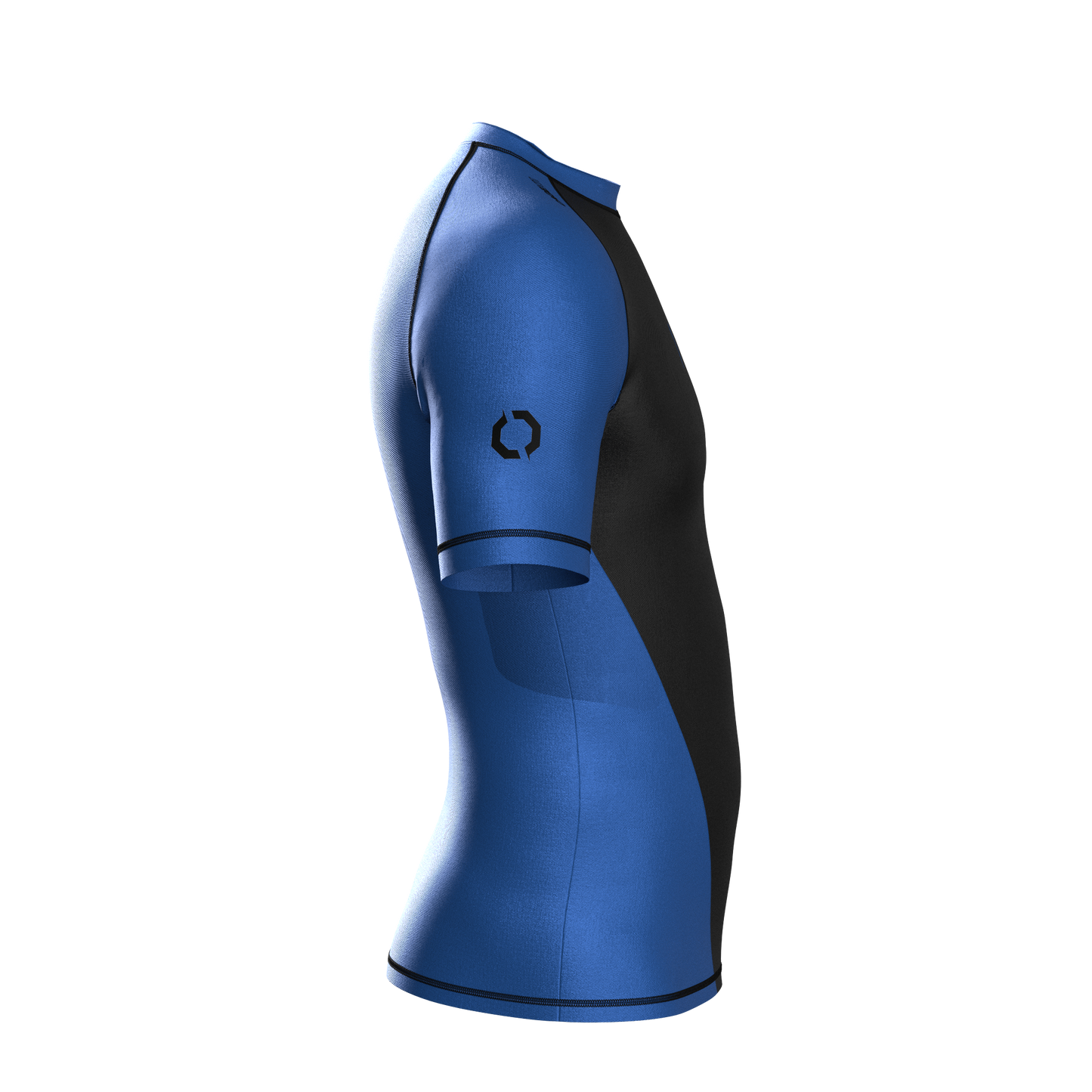 BLOCKA RANKED BLUE RASH GUARDS