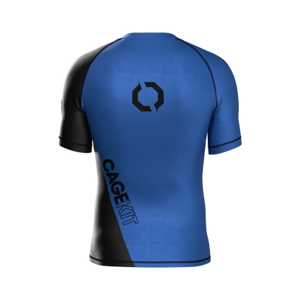 BLOCKA RANKED BLUE RASH GUARDS