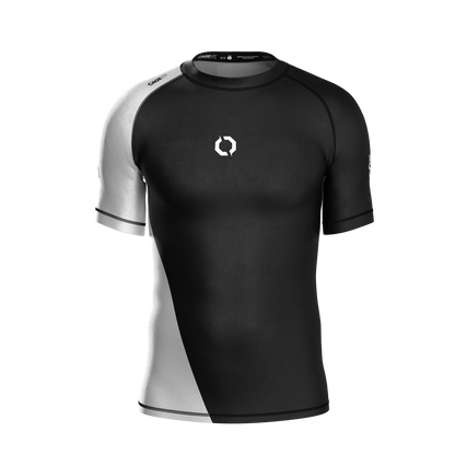 BLOCKA RANKED WHITE RASH GUARDS