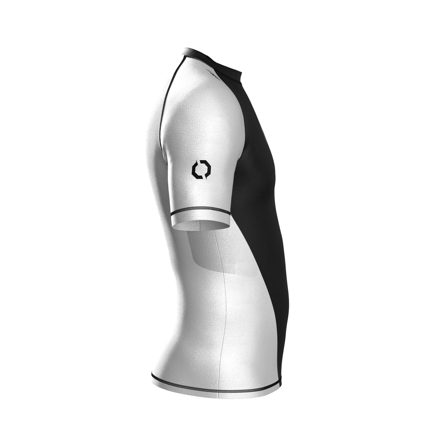 BLOCKA RANKED WHITE RASH GUARDS