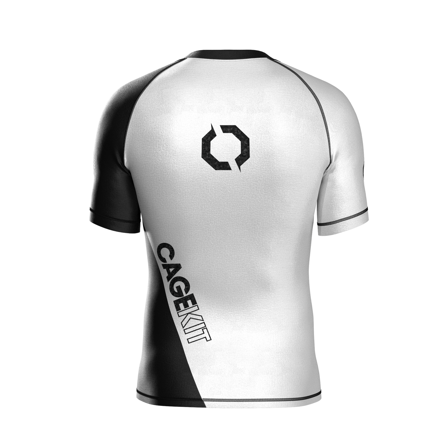 BLOCKA RANKED WHITE RASH GUARDS
