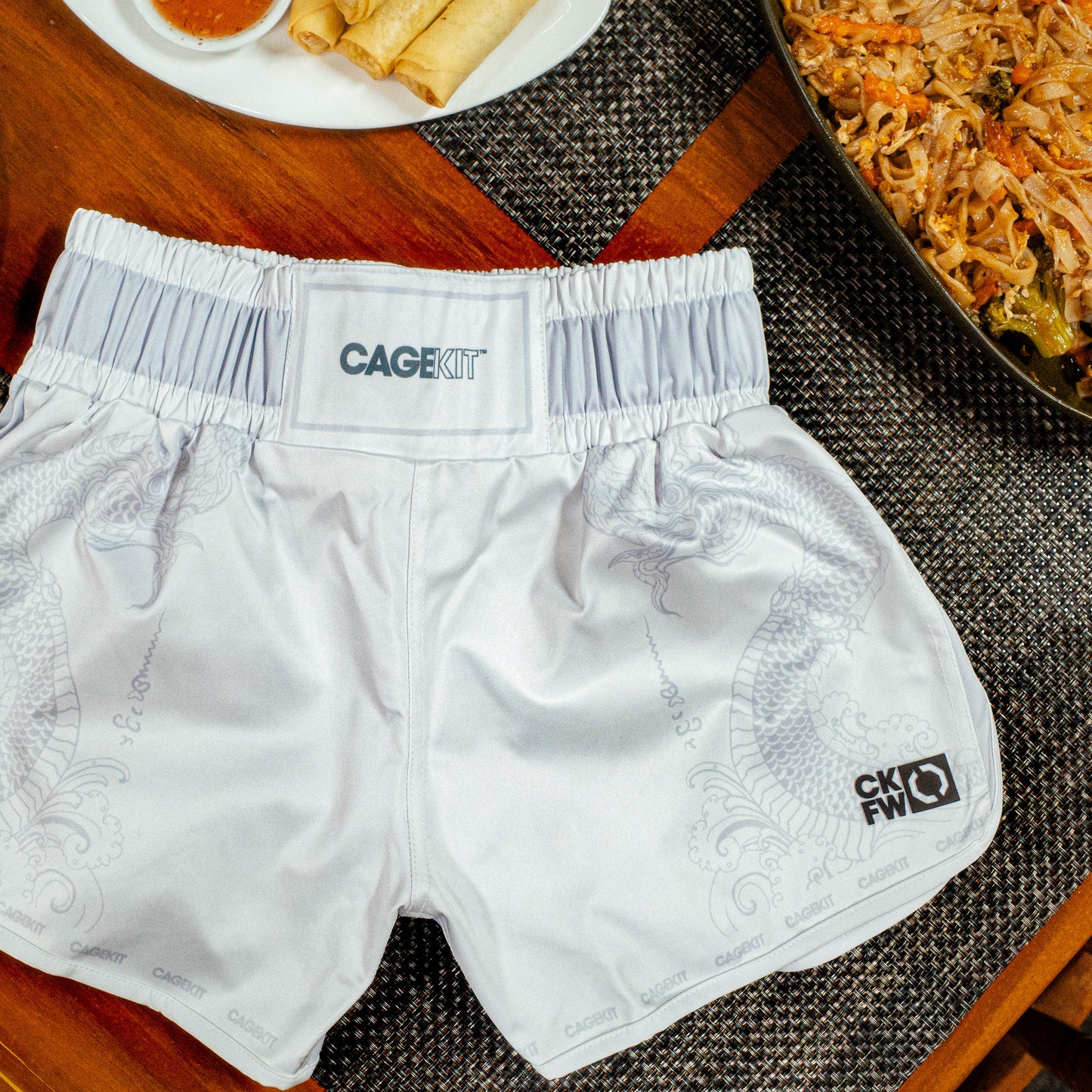 White Out | Muay Thai Shorts