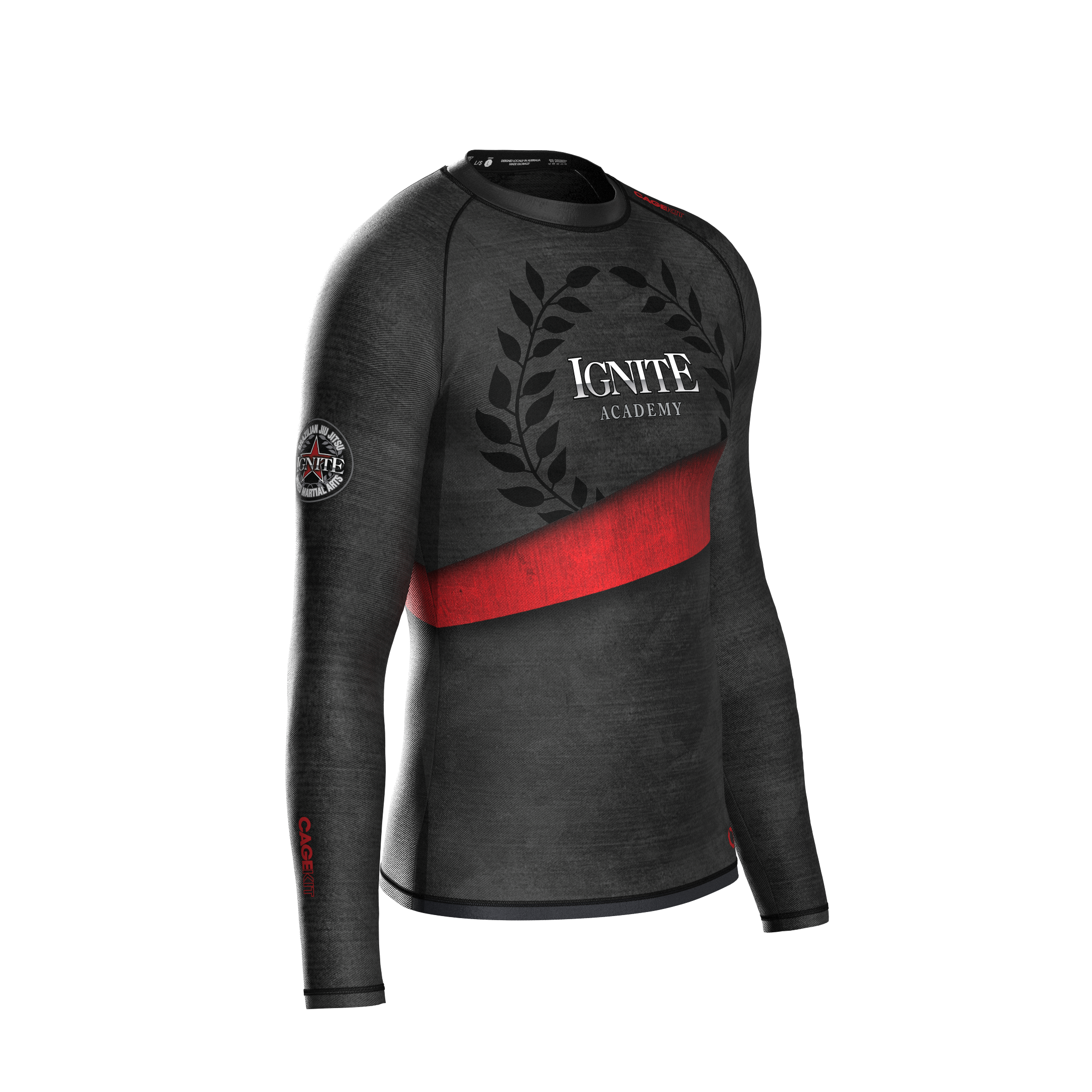 Fight Rash Guard IGNITE Rash Guard (2024) – Cage Kit Fight Wear