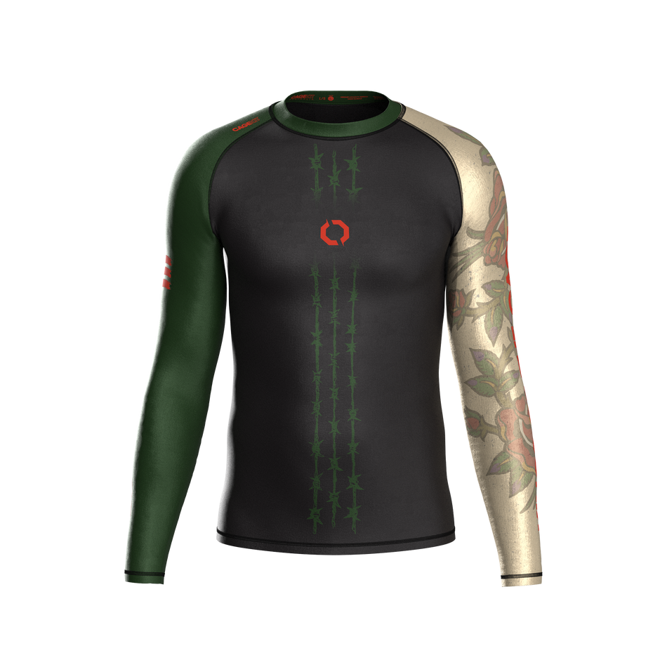 Packers Rash Guard Rash Guards – Cage Kit Fight Wear